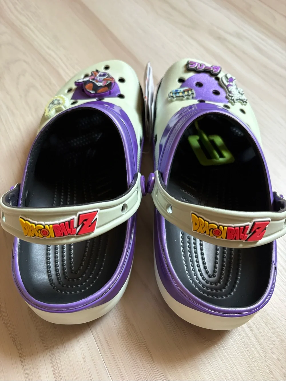 Crocs Dragon Ball Z Frieza Classic Clog 211202-90H Anime Purple Men 10 Women 12